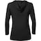 Ironwear Elastex Women's Lightweight Long Sleeve Performance Hoodie, Black, Large 7110-B-LG - alternate 2