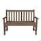 Newtechwood Oxford Outdoor Bench in Teak P021-800 - alternate 6
