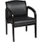 Office Star Collection: WD Visitors Chair, Black Seat, Black Back, 23" W 25-1/2" L 33-1/2" H, Fixed, Fabric Seat WD388-U6 - alternate 1