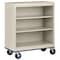 Sandusky Lee Mobile Bookcase, 42 in H, Putty BM20361836-07 - alternate 1