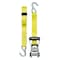 Smartstrap RachetX Series Tie-Down, 1-1/2 in W, 14 ft L, Plastic/Polyester/Rubber/Steel, Yellow, 1667 lb 351 - alternate 6