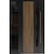 Vdomdoors Steel Door Dekton 0163 Venezia Noce Side Exterior Window Sidelite Entry Door Painted W36+16xH80 Lef DEKTON0163EXD-VEN-W36+16xH80-LH-I - alternate 1