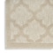 Homeroots 4' X 6' Cream And Beige Trellis Indoor Outdoor Area Rug 545554 - alternate 9