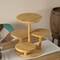 Vintiquewise Multi Purpose 4-Tier Round Wooden Cake Stand and Charcuterie Boards - Perfect Tiered Tray QI004690 - alternate 8