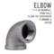 B & K Elbow 90 Deg 1-1/4"Blk 310UE90-114 - alternate 6