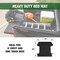 Boomerang Rubber Truck Bed Mat, Black, Unfinished, Rubber TM662BAGGED - alternate 7