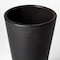 Homeroots 9" Black Abstract Cylinder Ceramic Table Vase 397542 - alternate 6