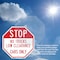 Signmission Stop No Trucks Low Clearance Cars O, 10 inch X 10 inch, Aluminum Metal Signs, 2PK OC-A-2PACK-10-225 - alternate 6