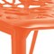 Leisuremod Modern Devon Aluminum Chair, Orange, 2PK DC23OR2 - alternate 9