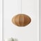 Jonathan Y Kira 18.38" 1-Light Scandinavian Japandi Adjustable Lantern Metal w/Ribbed Cocoon UFO Saucer Shade L JYL4208D - alternate 11