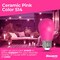 Bulbrite 25-Watt Equivalent Ceramic Pink Color S14 Weatherproof Outdoor E26 Medium Base LED Light Bulb, 10PK 862323 - alternate 5