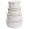 Laurie Gates California Designs Mauna 8 Piece Melamine Nesting Storage Bowl Set in Cracked White 135400.08 - alternate 1