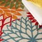 Homeroots 5' Green Orange and Red Indoor Outdoor Area Rug 521645 - alternate 9