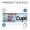 Signmission Fruit Cups, 48 Inch x 120 Inch, Vinyl Banner B-120-30663 - alternate 5