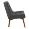 Osp Home Furnishings Shelly Tufted Chair, Charcoal SHE-K26 - alternate 8