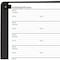 At-A-Glance Black Telephone/Address Book, 4-7/8" x 8" 80-011-05 - alternate 3