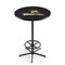 Holland Bar Stool Co 42" Black Wright State Pub Table L216B4236WrtStU - alternate 1