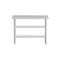 Flash Furniture 48 x 24 Stainless 2 Shelf Table with Backsplash NH-WT-GU-2448BSP-GG - alternate 9