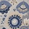 Homeroots 7' X 10' Blue And Gray Floral Indoor Outdoor Area Rug 546841 - alternate 9