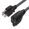 Sanoxy 10ft Outlet Saver Power Extension Cord NEMA 5-15P to NEMA 5-15R SNX-CBL-LDR-PW104-1210 - alternate 2