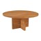 Homeroots 70" Natural Rounded Solid Wood Dining Table 488703 - alternate 1