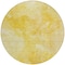 Homeroots 8' Gold And Yellow Round Nautical Washable Indoor Outdoor Area Rug 581733 - alternate 8