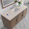 James Martin Vanities Portland 60" Sgl Vanity, Whitewashed Walnut, w/3 CM Siberian Silestone Top w/FreePower WirelessCharge 620-V60S-WW-FSFR - alternate 9