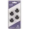 Hardware Resources KasaWare 1-3/16'' Diameter Zinc Diecast Matte Black Cabinet Knob, 4PK K778MB-4 - alternate 2