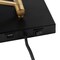 Jonathan Y Hygge 16" Swing Arm 1-Light Modern Midcentury Iron USB Charging Port LED Sconce, Black/Brass Gold JYL1302B - alternate 13
