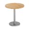 Flash Furniture Bennett 30 in Round Solid Wood Indoor Tabletop in Natural with 18 in Round Dining Height GSF-RD30-NAT-TR18S-GG - alternate 1