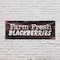 Signmission Farm Fresh Blackberries, 18 Inch x 48 Inch, Vinyl Banner B-30579 - alternate 5