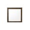Homeroots 40" Square Wood Framed Mounted Dresser Mirror 486431 - alternate 1