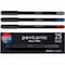 Pentonic Ballpoint Pen Set, 0.7 mm Pen Point, Assorted Ink, Nickel Silver Tip, 48PK PEN12126 - alternate 1
