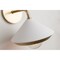 Mitzi Marnie 1 Light Wall Sconce 8.5 In. Aged Brass/Soft Off White H139101-AGB/WH - alternate 6