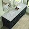 James Martin Vanities Myrrin 72'' D Vanity, Carbon Oak w/ Victorian Sil Silestone Top w/FreePower Wireless Charger 485-V72-CBO-FVSL - alternate 10