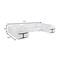 Homeroots White Italian Leather Power Reclining U Shaped Eight Piece Corner Sectional With Console 634672 - alternate 15