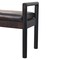 Homeroots 43in Brown Solid Wood Storage Bench With Cabinet 718238 - alternate 10