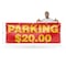 Signmission Parking $20 Dollars, 48 Inch x 120 Inch, Vinyl Banner B-120-30777 - alternate 5
