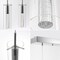Jonathan Y Mium 29.5" 4-Light Modern Style Iron/Crystal/Glass Integrated LED Linear Pendant, Chrome JYL1706A - alternate 11
