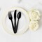 Smarty Had A Party Black Plastic Disposable Spoons (1000 Spoons), 1000PK 420S-BK-CASE - alternate 11