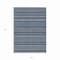 Homeroots 5' X 8' Navy Blue And Mint Green Striped Washable Indoor Outdoor Area Rug 610547 - alternate 8
