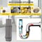 Vevor Drain Cable Sewer Cable 50Ft 1/2In Drain Cleaning Cable Auger Snake Pipe 50ft*1/2 - alternate 7
