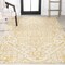 Jonathan Y Estrella Bohemian Medallion Textured Weave Cream/Yellow 3 ft. x 5 ft. Indoor/Outdoor Area Rug SMB105H-3 - alternate 8