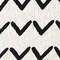 Homeroots 50" X 60" Black and White Woven Cotton Chevron Throw Blanket with Tassels 516488 - alternate 9