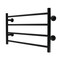Kingston Brass 24" x 16" Stainless Steel Wall Mount 4-Tier Towel Rack, Matte Black DTM241640 - alternate 1