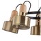 Jonathan Y Gallery 24 in. 5-Light Adjustable Spotlight Metal LED Chandelier, Brass Gold JYL6127A - alternate 15