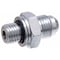 Gates MALE METRIC WITH O-RING TO MALE JIC 37 FLARE METRIC CONVERSION G63150-1810 - alternate 1