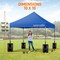 Serenelife Pop Up Canopy Tent 10x10 SLGZ10BU - alternate 5