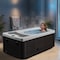 Kplunge 69in 1-Person 2-Jets All-in-One Cold Plunge and Hot Tub Built-in Chiller, Lights, and WiFi in White CP-CH7939WH - alternate 9