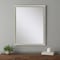 Homeroots 44" Silver Wood Accent Mirror 632767 - alternate 5